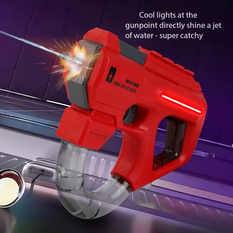 2026 Star Ring Shock Wave Water Gun Powerful Cool Type Electric Continuous Fire Water Gun Summer Outdoor Beach Children's Toys view 6