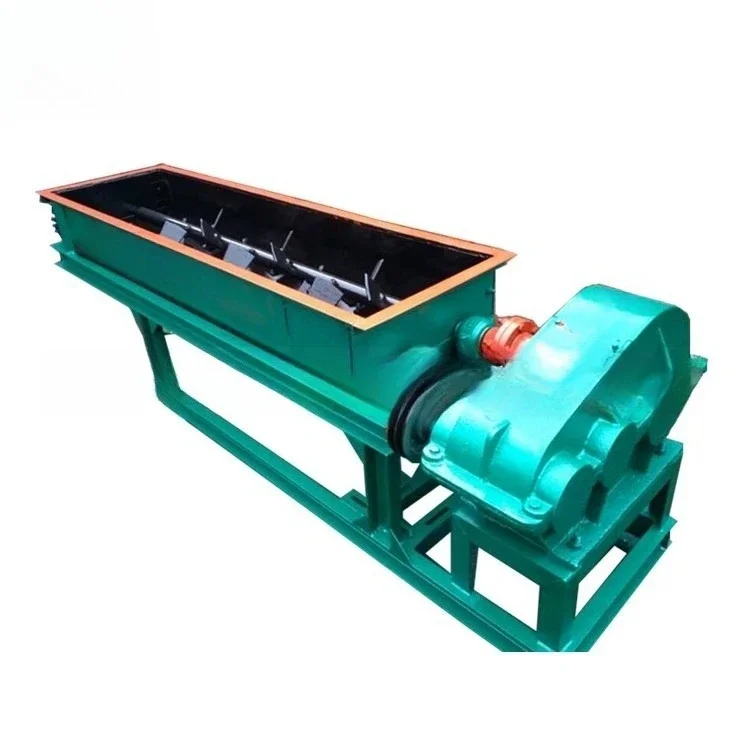 

Double shaft, horizontal mixer, forced mixer, slime and pulverized coal, double shaft humidification mixer