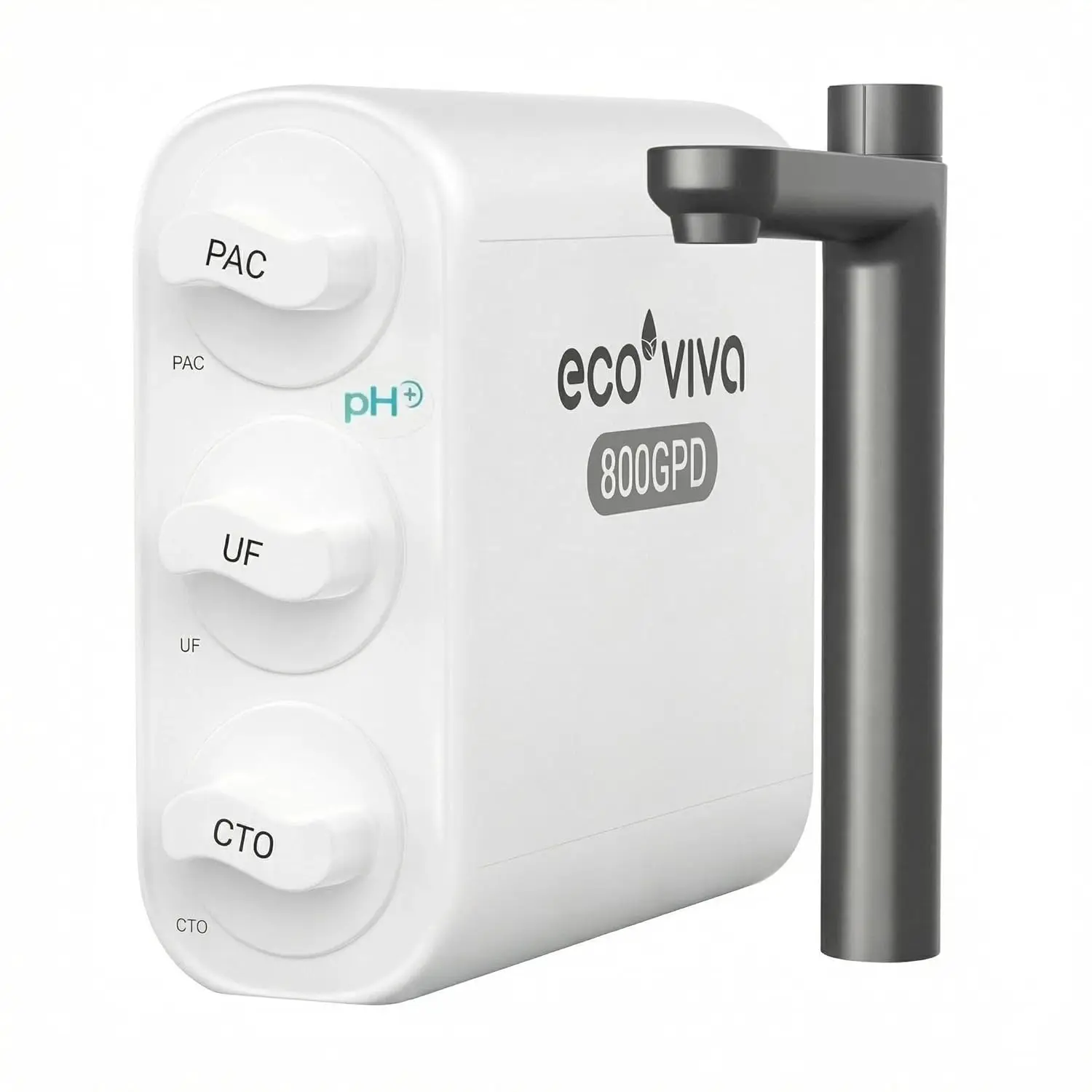 

Ультрафильтрационный фильтр для воды под мойку 0,01 мкм, сертифицированный NSF 42/372, компактный безрезервуарный дизайн, без электричества и сточных вод