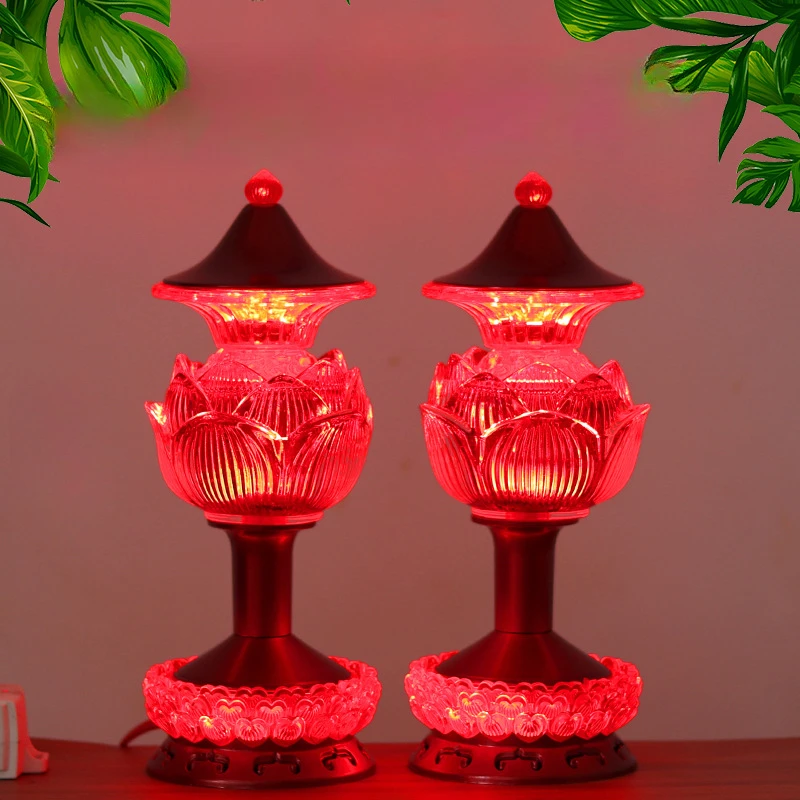 1pc Household Lotus Simulated Candlestick Temple Sacrificial Utensils Pray for Auspiciousness Feng Shui Decor Candle Holder