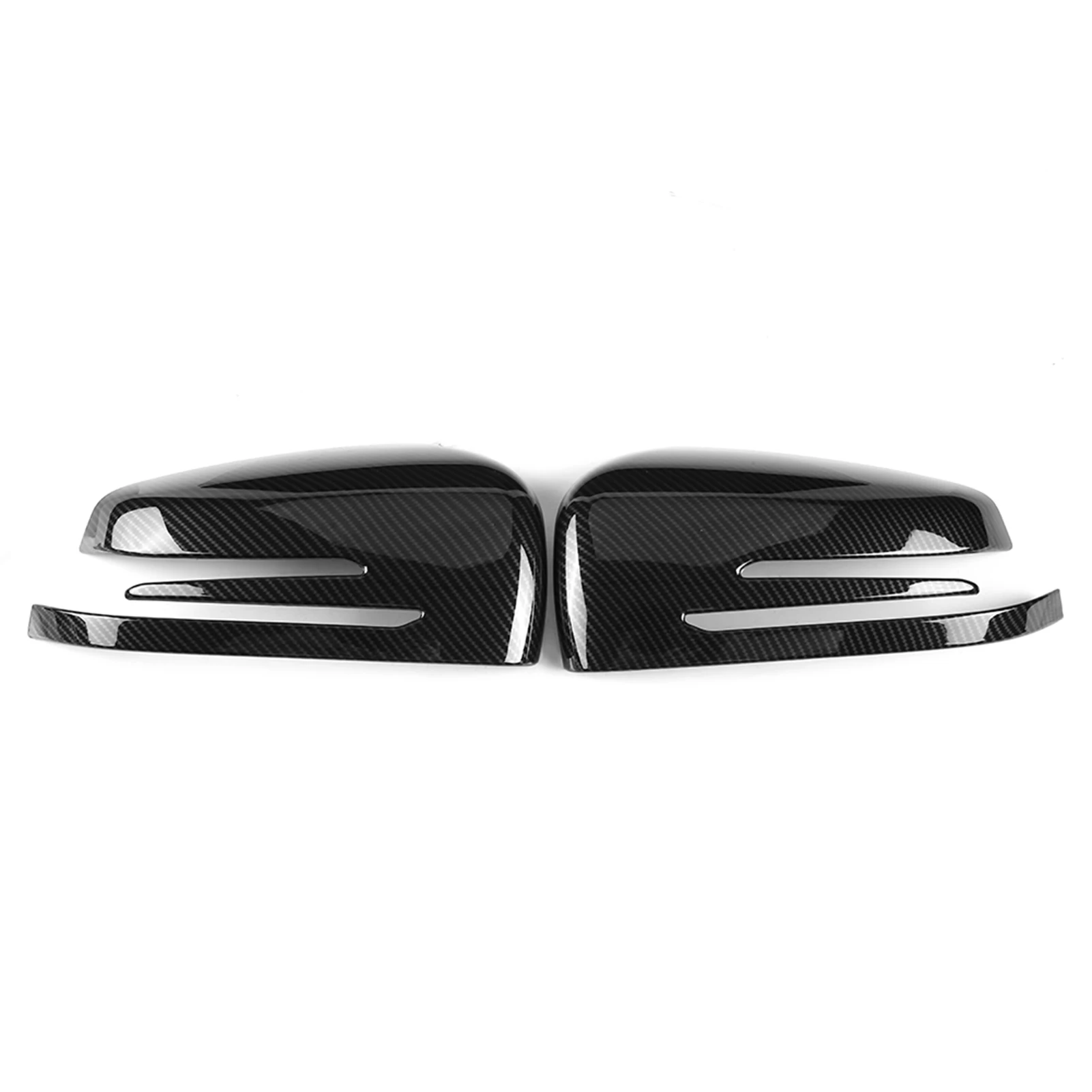 

Carbon Fiber Side Rearview Mirror Cap Cover Trim for Mercedes-Benz A B C E GLA Class W204 W212