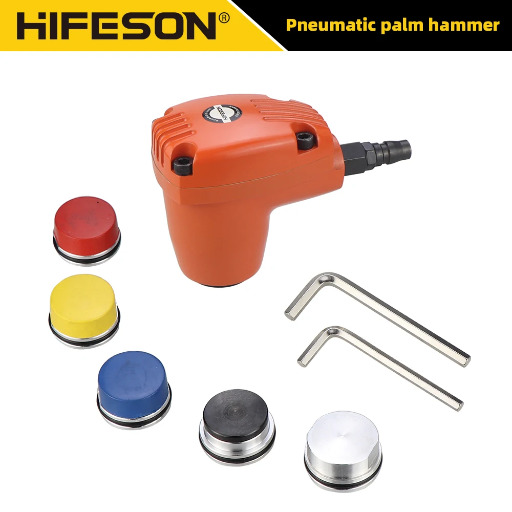 

HIFESON Pneumatic Palm Hammer Palm Treasure Sheet Metal Tire Repair Pushpin Foam Nail Handheld Multipurpose Pneumatic Hammer