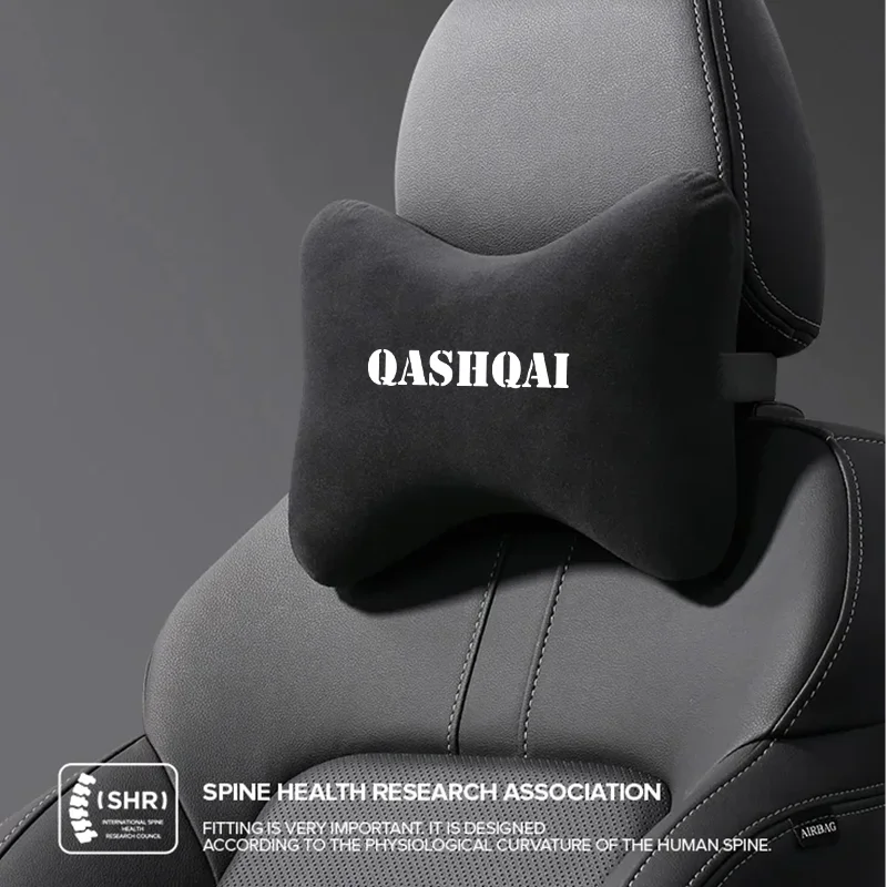 Car Neck Headrest Pillow Auto Car Seat Pillow For Nissan Qashqai J10 J11 2021 2020 2019 2018- 2011 2010 2009 2008 2007