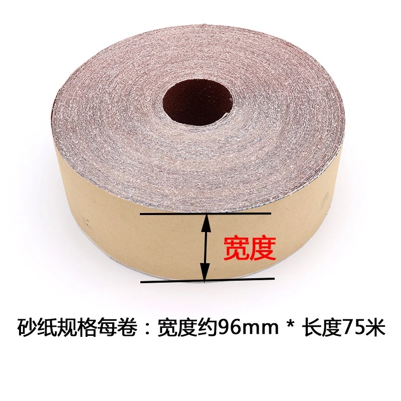 لفات صنفرة وأحزمة صنفرة مقاس 1 متر 80-600 JB-5 لأعمال النجارة والأثاث وتلميع المعادن وطحنها #4