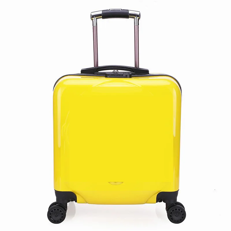 Kid\'s Luggage Children\'s Trolley Box Universal Wheel Luggage Box Password Box Cartoon Travel Box