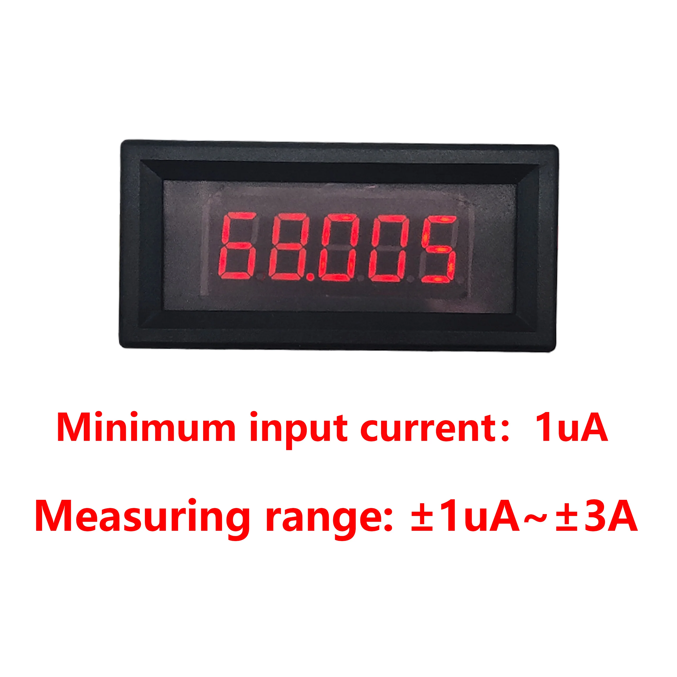 5 بت عالية الدقة تيار مستمر شاشة ديجيتال مقياس التيار مللي أمبير مع نطاق تلقائي دقيق إيجابي وسالب 0-70mA-3A #2