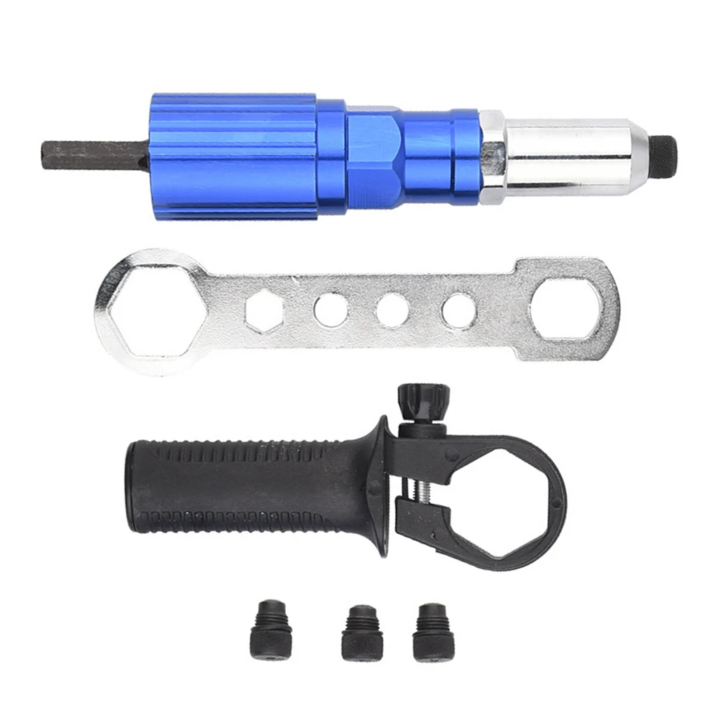 1Set الكهربائية برشام محول سبائك الألومنيوم الحفر محول اللاسلكي المبرشم أداة لباب نافذة السيارات تكييف الهواء