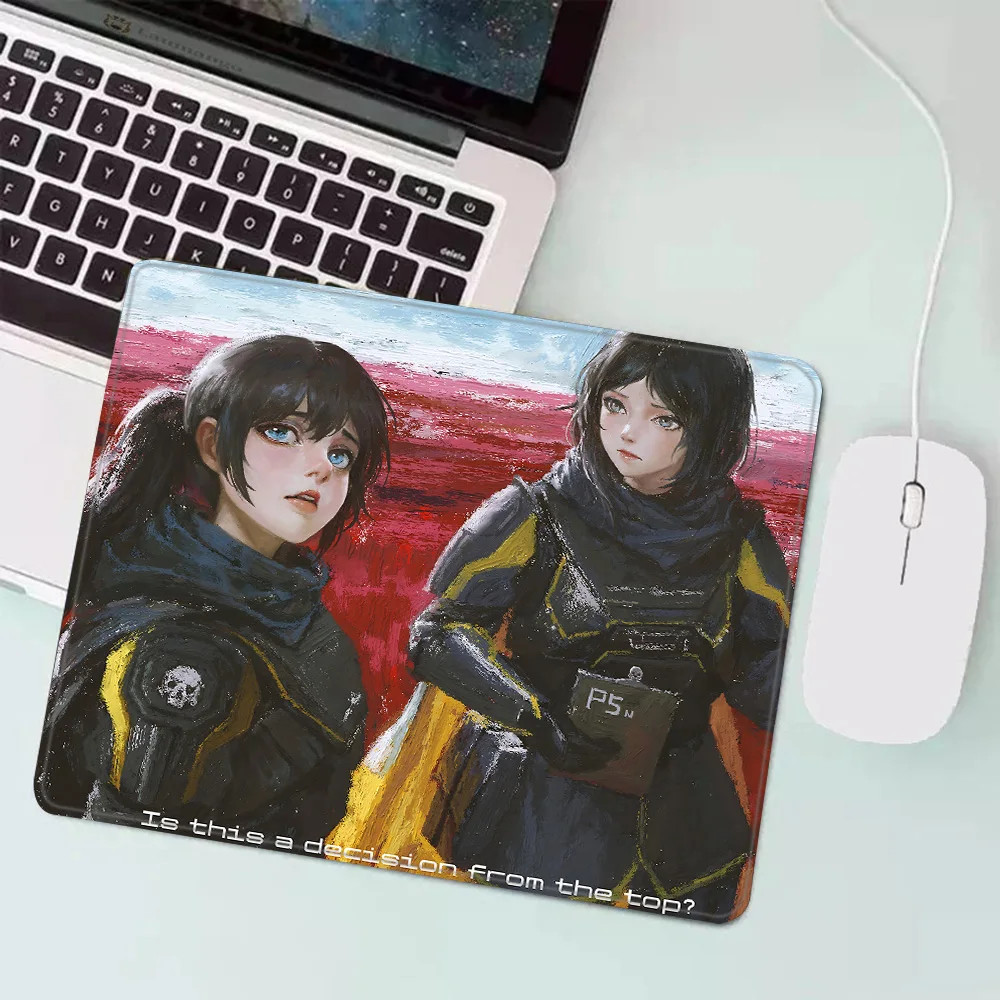 helldivers 2 Gaming Mouse Pad XS Small Mousepad For PC Gamer Desktop Decoration Office Mouse Mat Deskmat Rug