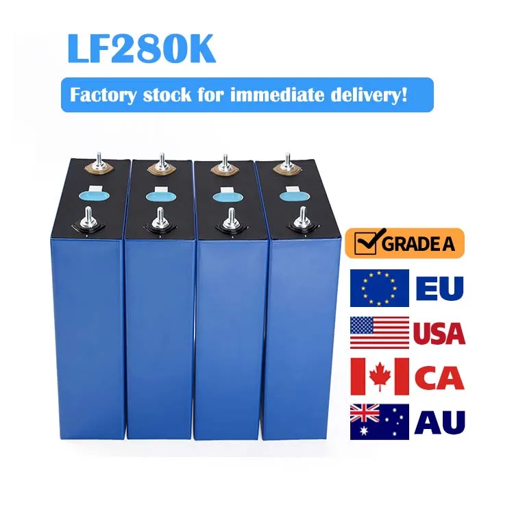 6000 Cycle Life Lifepo4 LFP280K 3.2V 280ah Prismatic Lifepo4 Cells for DIY Power battery and Energy storage battery