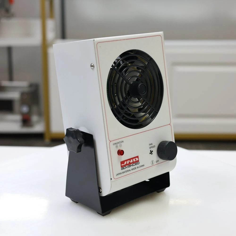 مروحة منفاخ الهواء المؤين معدات إزالة الأيونات المضادة للكهرباء الساكنة SL028 ESD مروحة إزالة الأيونات لسطح المكتب SIMCO