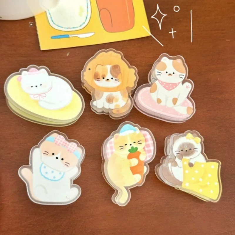 lote-de-48-clips-acrilicos-con-diseno-de-gato-kawaii-clips-para-fotos-manualidades-decoracion-notas-papel-oficina-y-material-escolar