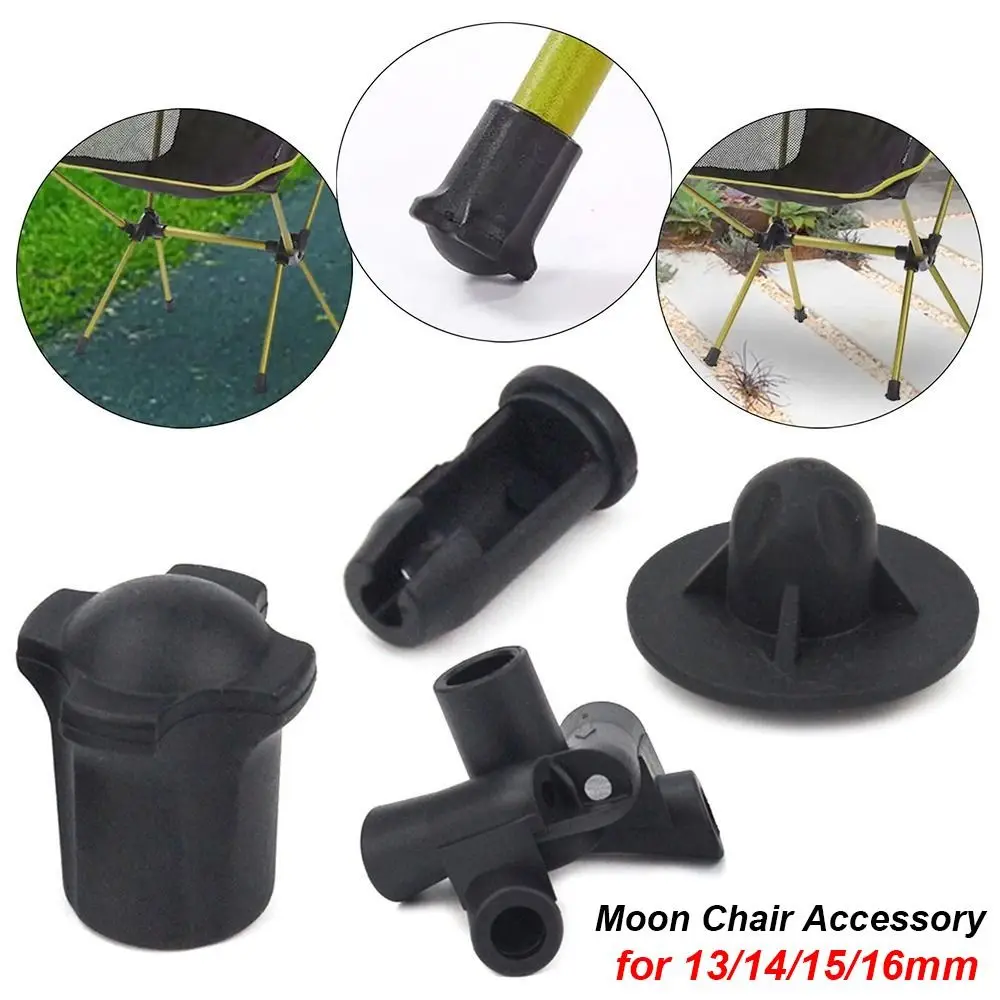 1Set Universal Moon Chair Accessory Anti-slip Anti-sag Leg Protectors Removable Wear-resistant Foot Covers Joint Plug