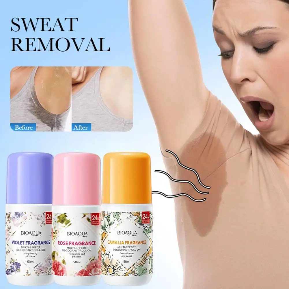 Fragrance Deodorant Stick Deodorant Roll-On Comfortable Sweatproof Sticker Fragrance Refreshing Underarm Care Eliminates Odor