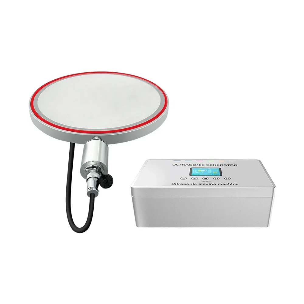 Mechanical Vibrating Screen Small Electric Ultrasonic Vibrating Screen Ultrasonic Grid Single-layer Vibrating Screen