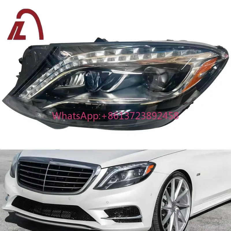 US Version W222 Led Headlight Car Assembly for Mercedes-Benz S-Class W222 2014 2015 2016 High Quality Car Original Headlights