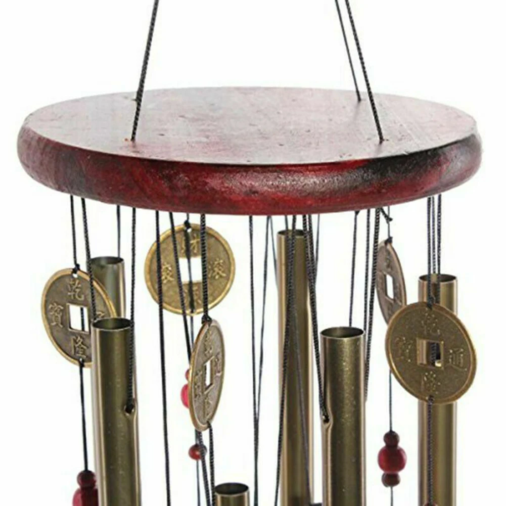 

Durable Practical Wind Chime Metal Tubes Bells Home Ornament Outdoor/indoor Supply Accessory Church Decoration