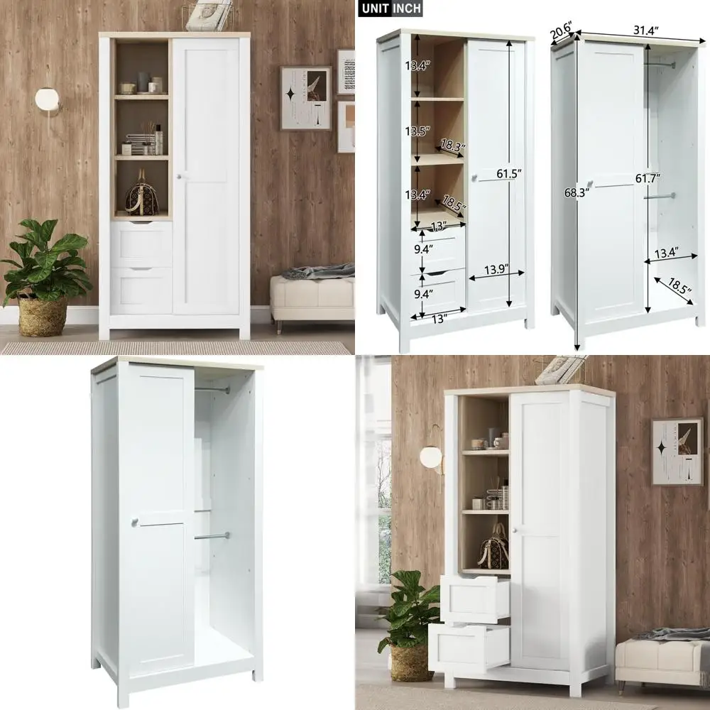 Outdoor Patio Dining Set for 4, 40.7 Round Table with 4 Stackable Chairs, Green, Suitable for Outdoor Furniture Needs