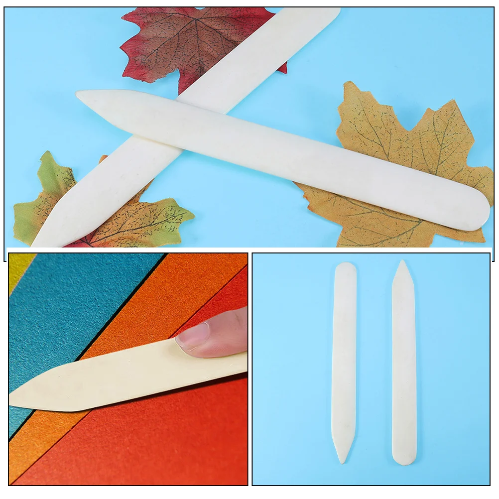 10pcs Bone Folder Tool Paper Creaser For Scoring Folding Creasing Crafting Origami Paper Scrapbooking Bookbinding Cards Crafts B