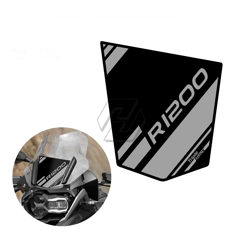 

For BMW R1200GS R1250GS Adventure Triple Black Edition 2013-2021 Motorcycle Wingshield Sticker