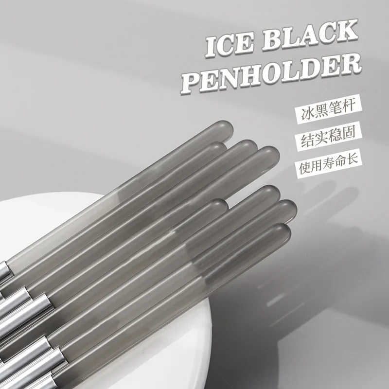 ชุดแปรงทำเล็บสีดำใส ซีรีส์เพ้นท์ลายเส้น ทาสี ทาโฟโตเธอราพี ปากกาอเนกประสงค์ ด้ามอะคริลิค อุปกรณ์ทำเล็บ