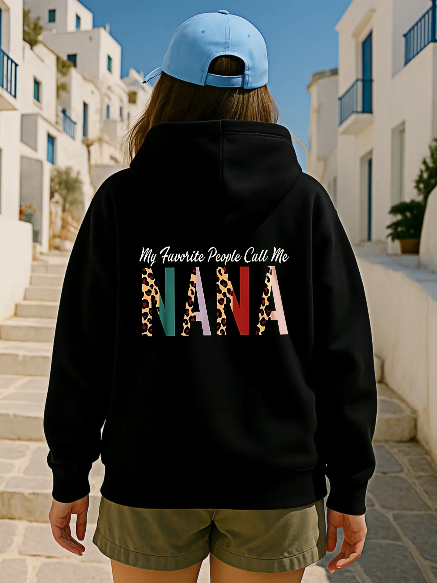 Damen-Kapuzenpullover mit Buchstabendruck, ästhetischer Freizeitstil, weicher Stoff, lässige Alltagskleidung für junge Frauen