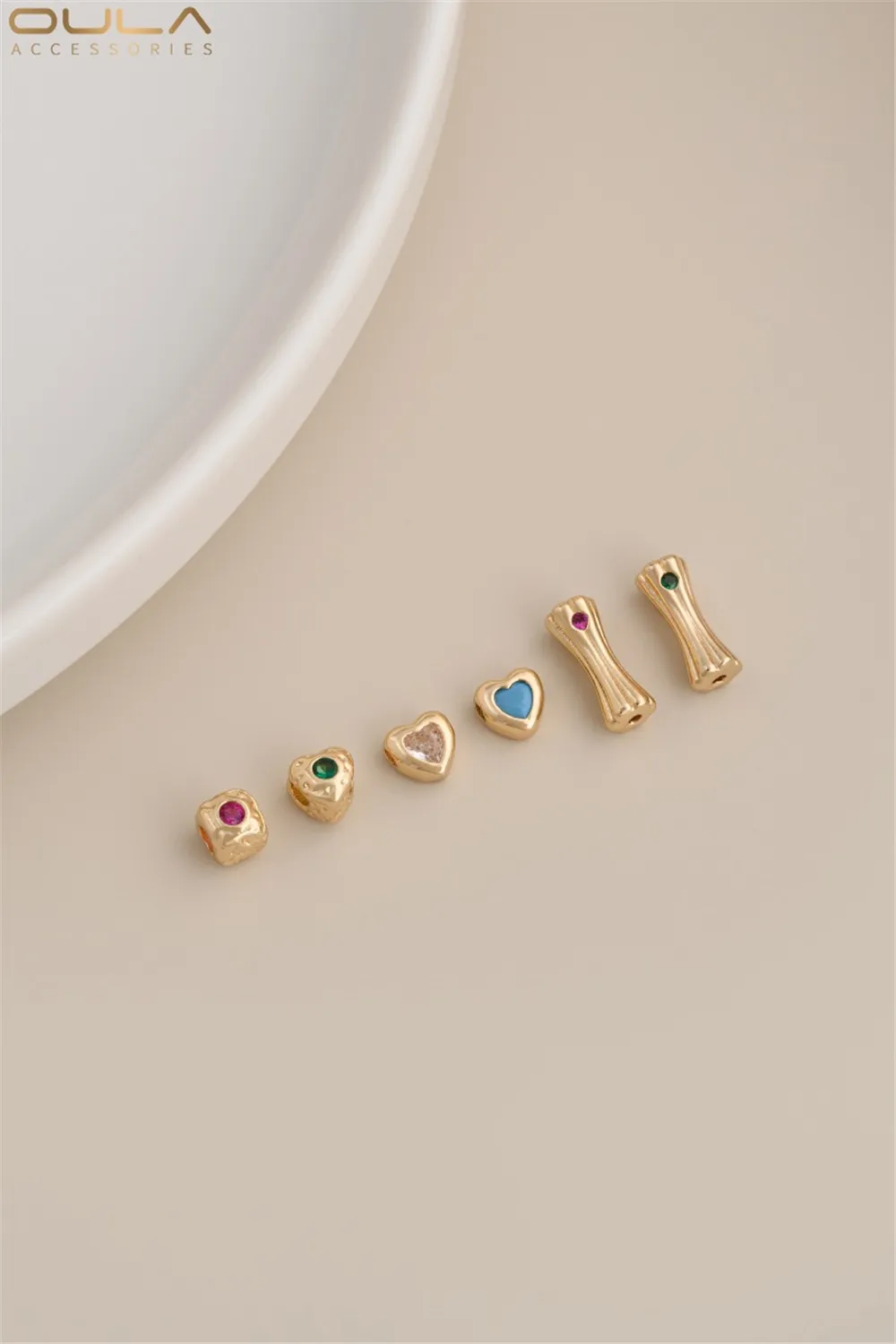 Набор-позолоченных-бусин-в-форме-сердца-14-карат-с-квадратными-бусинами-из-красного-циркония-и-зеленого-циркония-кости-на-талии-длинные-бусины-трубочки-аксессуары-из-бисера