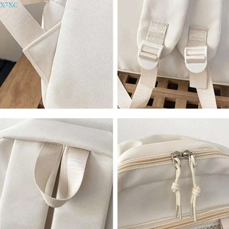 X7XC Large Capacity Backpack for Pin Display Student School Backpack Itabag Backpack