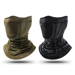 Pasamontañas transpirable para motocicleta, cubierta de bufanda, máscara facial, capucha para Moto, capucha para cuello