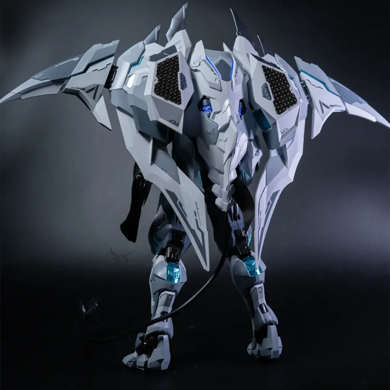 Figurka akcji White Ghost CD-07W Series, rama wykonana ze stopu odlewanej ciśnieniowo, wykwintna dekoracja na biurko, model do samodzielnego montażu, zabawka, prezent-niespodzianka