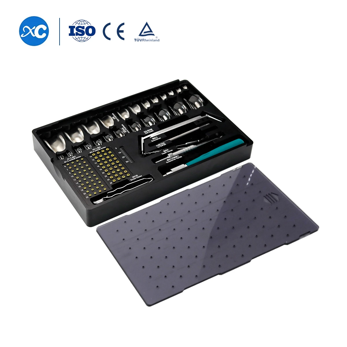XC MEDICO Veterinary PGR Patellar Trochlear Groove Replacement Kit - Fracture Bone Surgery Implants For Canine Orthopedic Repair