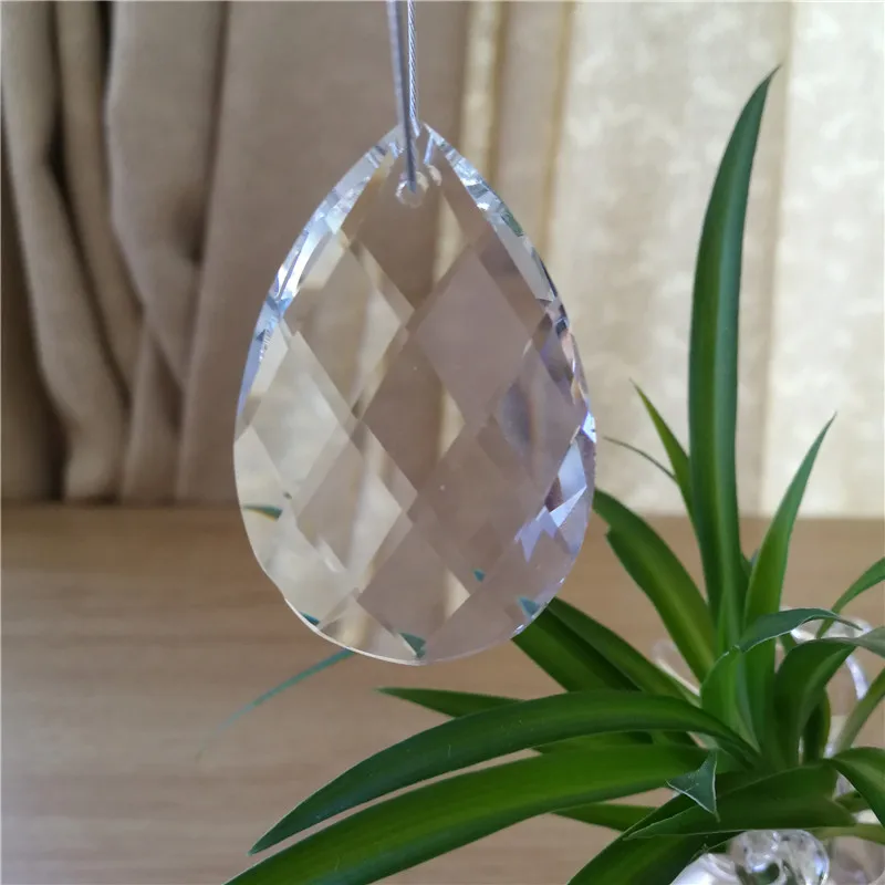 Clear 38mm Many Types Glass Art Crystal Ball Prisms Suncatcher Lighting Chandelier Pendants Lamp Parts Curtain Hanging Ornament