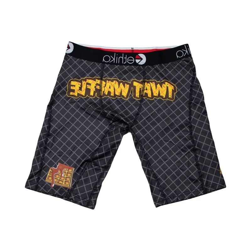 ETHIKA Men Underwear Breathable Sexy Men's Panty Lingerie Underpants Male Plus Size Fashion Shark Print Men Boxer Briefs Trunks