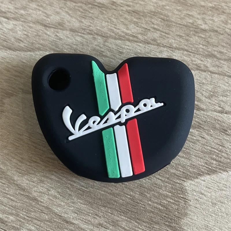 Silicone Motor Key Case Cover Shell Motorcycle Protect Skin Holder for Vespa Enrico Piaggio GTS300 LX150 Fly 125 3vte Gts 200