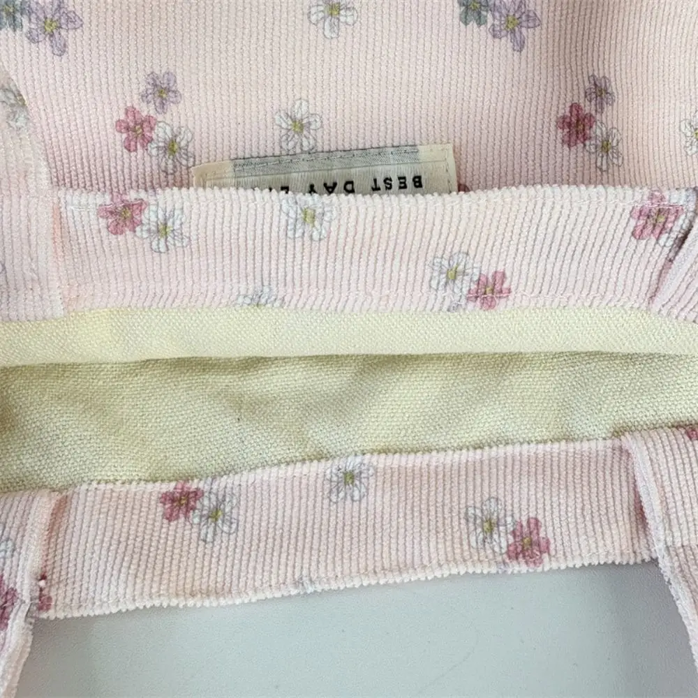 

Fashion Large Capacity Plaid Bow Handbag Hand-held All-match Shoulder Bag Floral Storage Bag