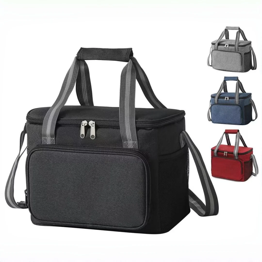 Hot-Selling Portable Oxford Cloth Insulated Bag Wholesale Outdoor Ice Bag Large Capacity Lunch Bag Lunch Box Tote Bag