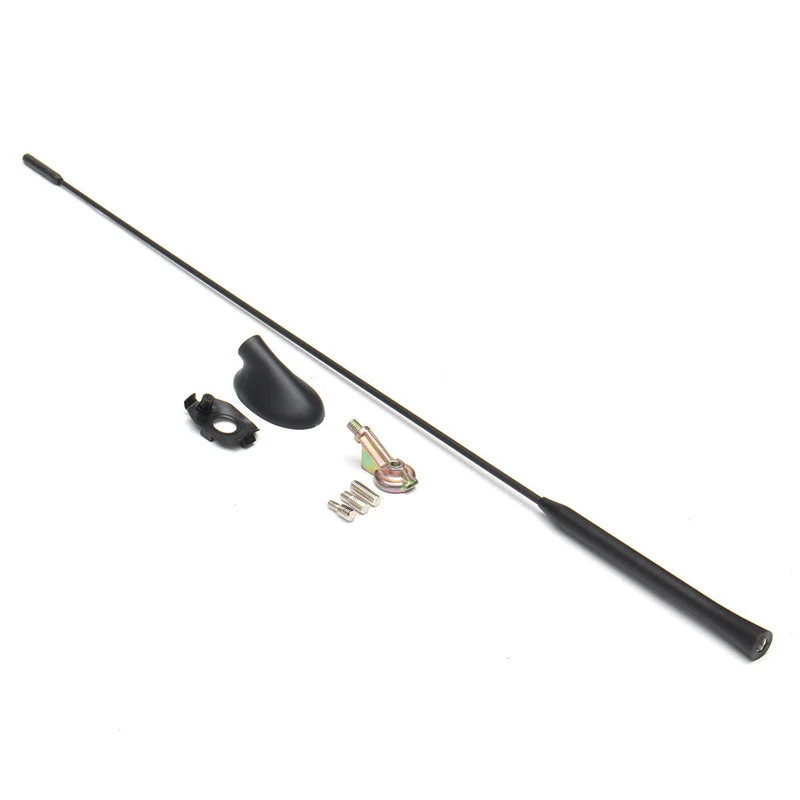 

Car Roof Antenna Mast Base Kit Black AM FM Aerial Replacement OEM XS8Z18919AA