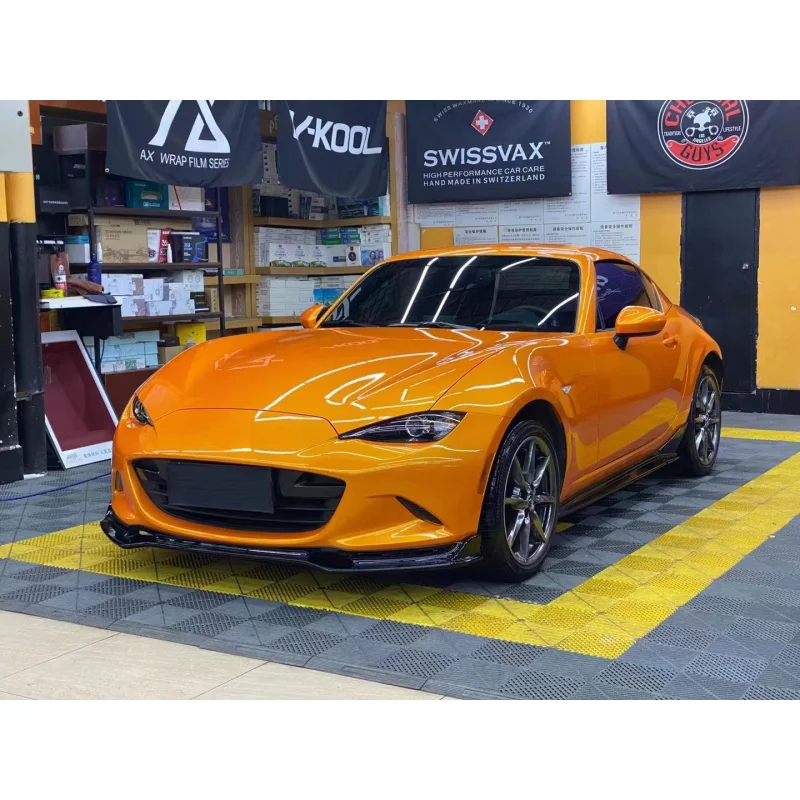 

Мастерня мудрости, совместимая с Miata Mazda MX5 ND5RC, детали для модификации из углеродного волокна, модель ESQ, полный комплект передних и задних боковых юбок