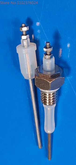 

M14*1.25Ceramic Ignition Needle Burner Ignitor Parts Ceramica Electrode Spark Plug Boiler Natural Gas Bipolar Ignition Ion Probe