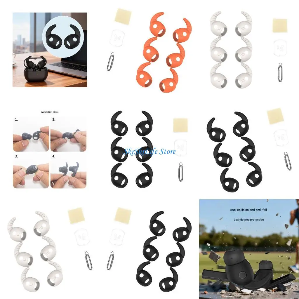 

E65E Ergonomic Easy to Clean Ear Tips Offering Hygiene and Comfort Suitable for Active Lifestyles Including Fitness Routines