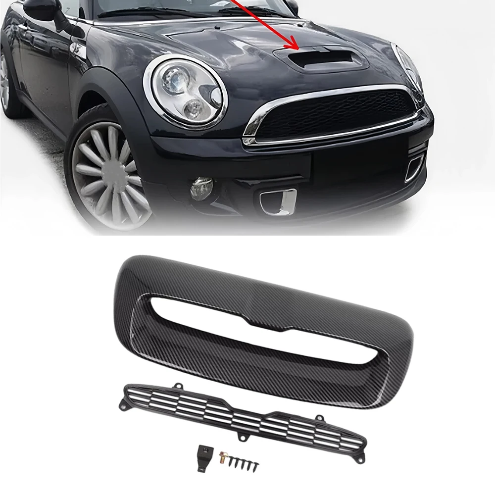 51132756095 51132757694 51232752275 For Mini Cooper S R55 R56 R57 R58 R59 2007-2013 Hood Air Intake Vent Scoop Kit Auto Parts