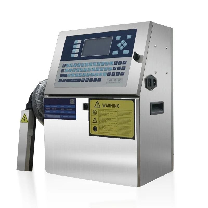 Efficient And Clear Inkjet Label Printer For Date Batch Number Printing With Flex Support From Small Character Coding Machine