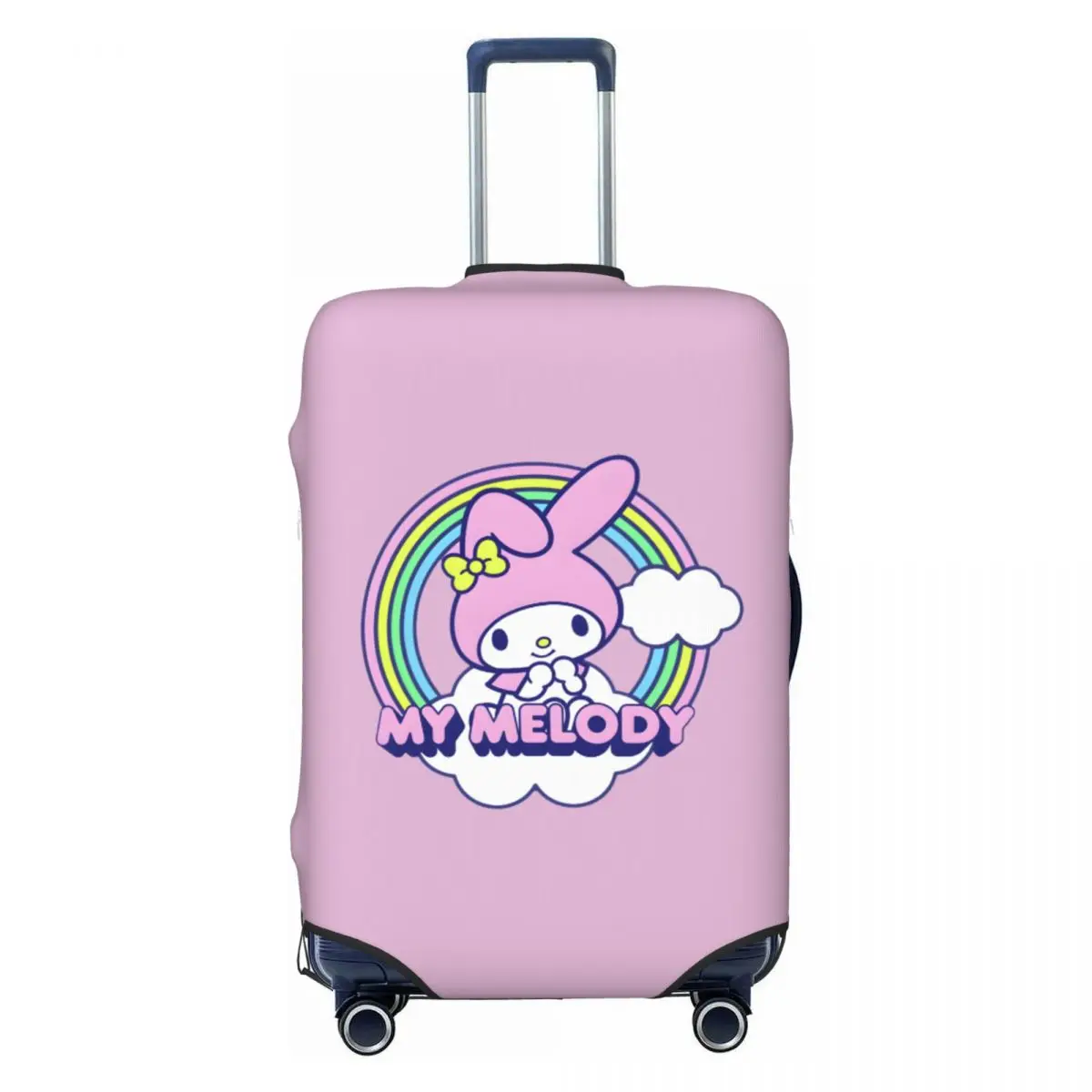 

Пользовательский чехол для чемодана Sanrio Anime My Melody, эластичные дорожные чехлы для багажа на 18-32 дюймов