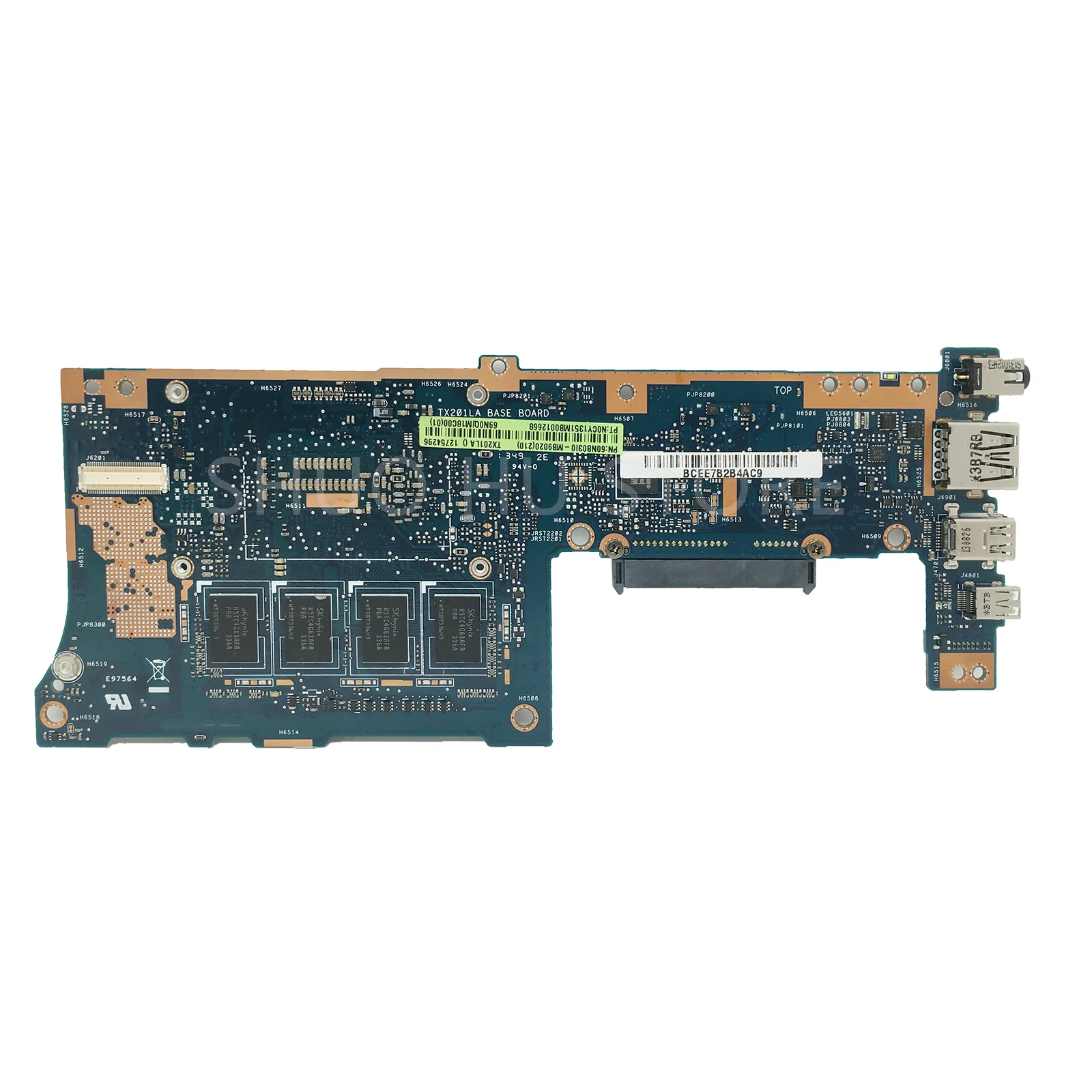 KEFU  TX201LA  Mainboard For ASUS TransFormer Book Trio TX201L TX201 I5-4200U Laptop Motherboard With I7-4500U 4GB-RAM