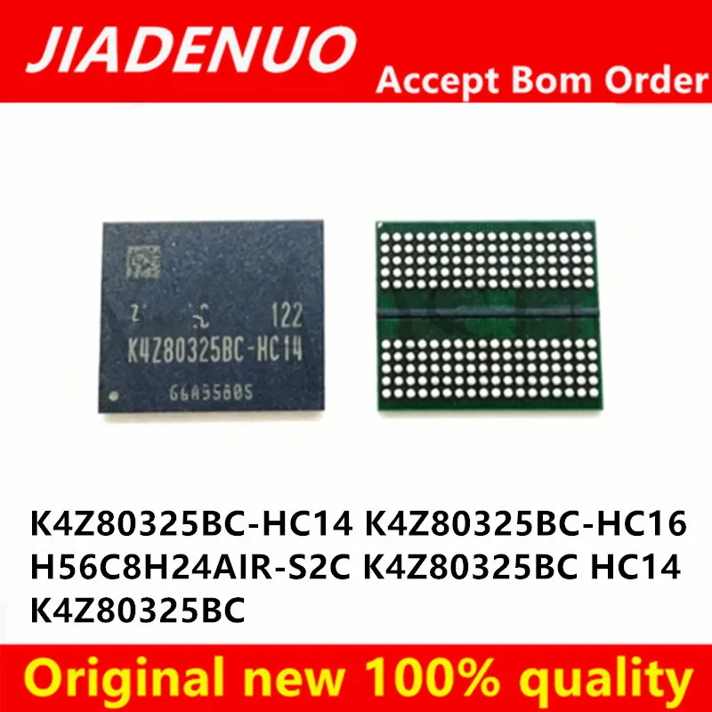 (1piece) 100% New K4Z80325BC-HC16 K4Z80325BC-HC14 H56C8H24AIR-S2C K4Z80325BC HC14 K4Z80325BC HC16 H56C8H24AIR S2C BGA