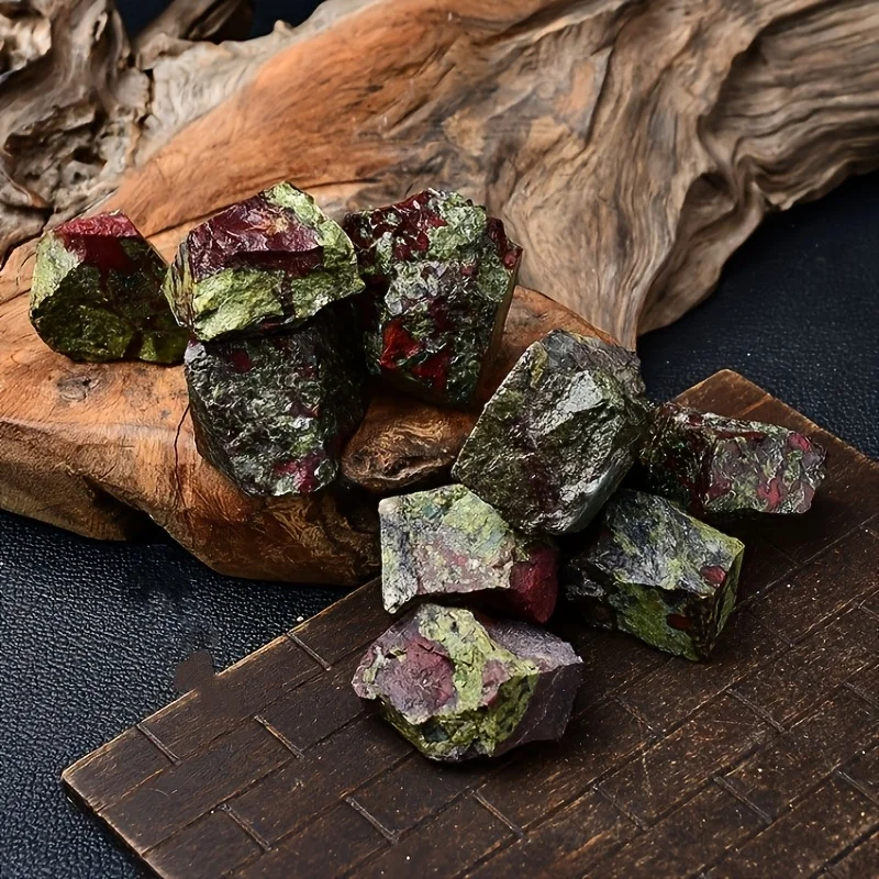 Natural Dragon Blood Stone for Aquarium Decoration, Unprocessed Stone for Diffusing, Filler for Flower Vases