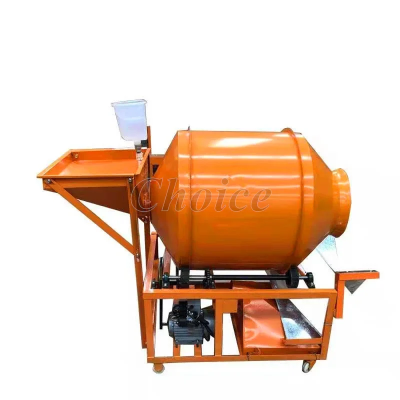 

Household Stainless Steel Drum Seed Coating Machine Vegetable Garlic Grain Seed Mixer Coater for Sale