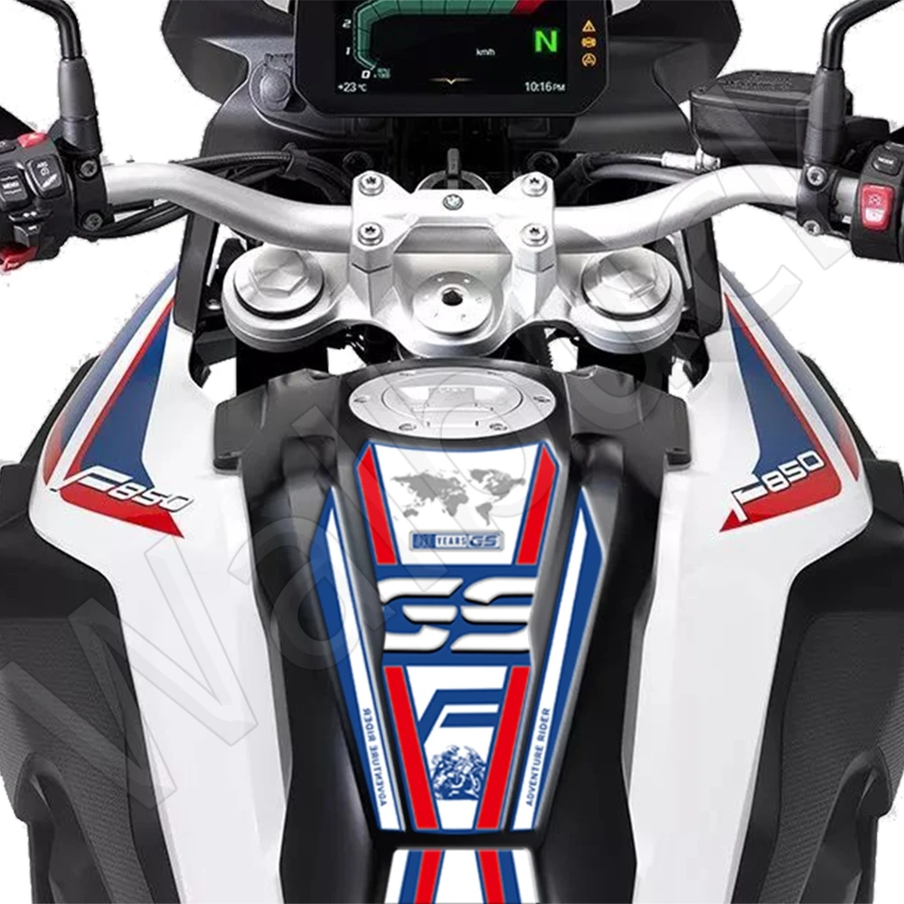 For Motorrad F750GS F850GS F 750 850 GS 2018-2022 3D Motorcycle Tank Pad Sticker Protector Decal Accessories Waterproof