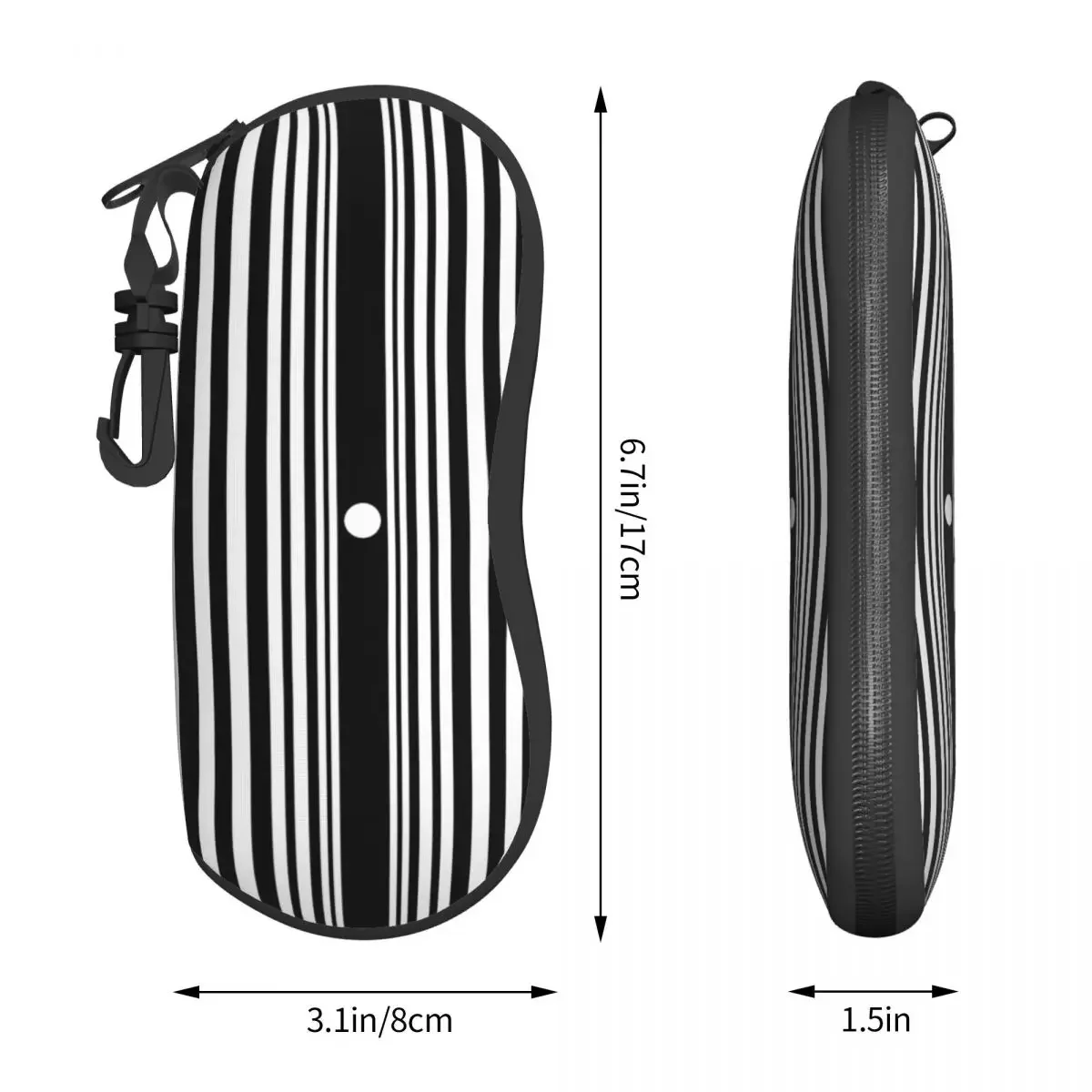 The Doppler Effect Science 15 Glasses Case Novelty Spectacles Case Humor Graphic Glasses storage box