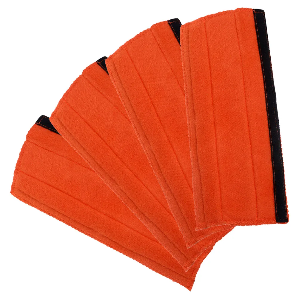 

4pcs SafetyHelmetLiners HardHatInsert BreathableSweatband CottonHeadband Flameresistant WeldingHoodLiner HatLiners