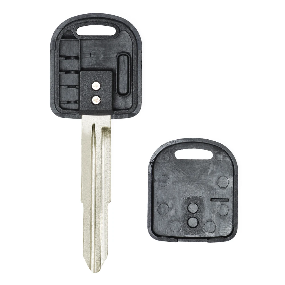 KEYECU Transponder Key Shell / 4C / 4D65 Chip fob Replacement for Suzuki Alto Ignis Jimny Uncut Blank Left / Right Blade